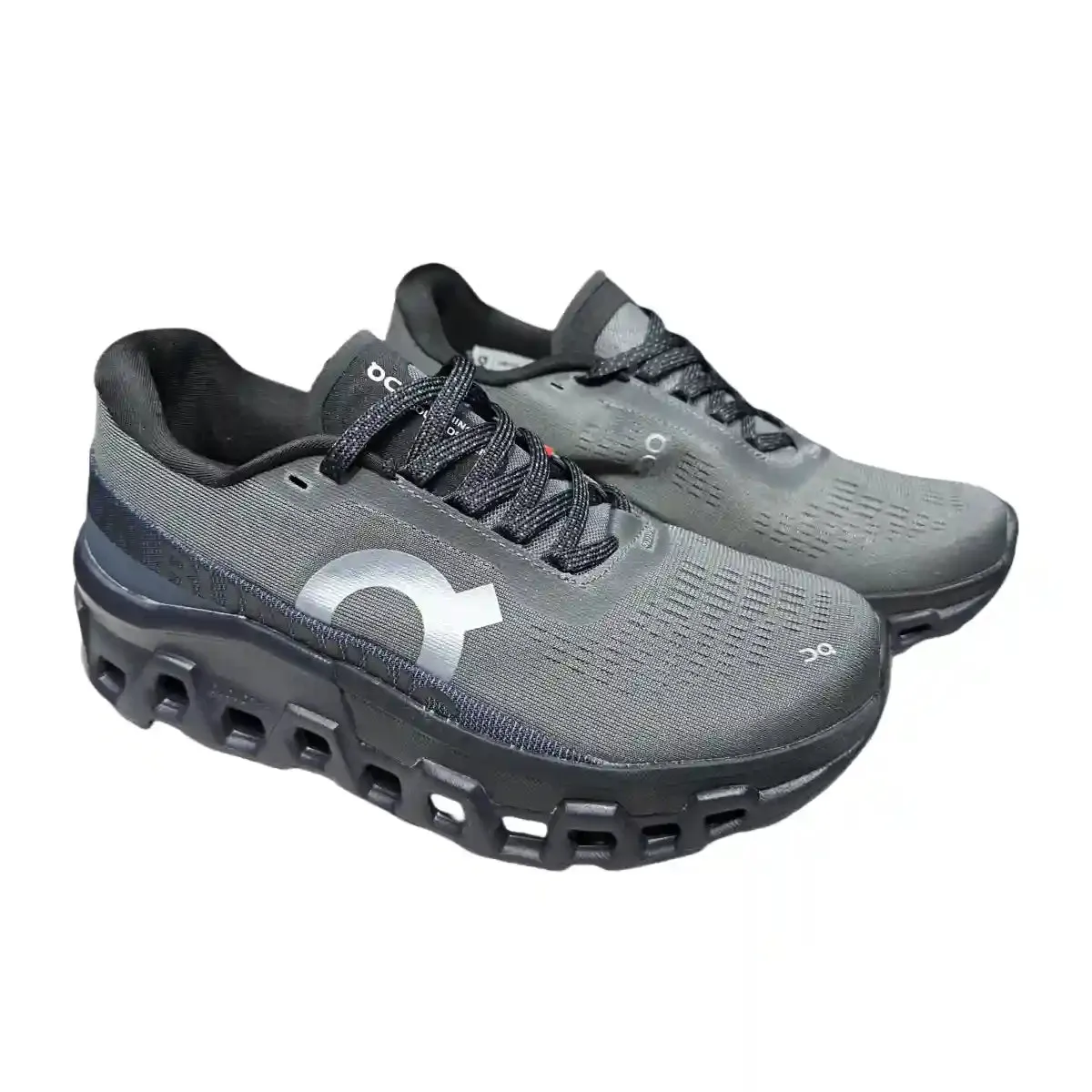 On Cloudmonster 2  Men's Almond/Iron Black