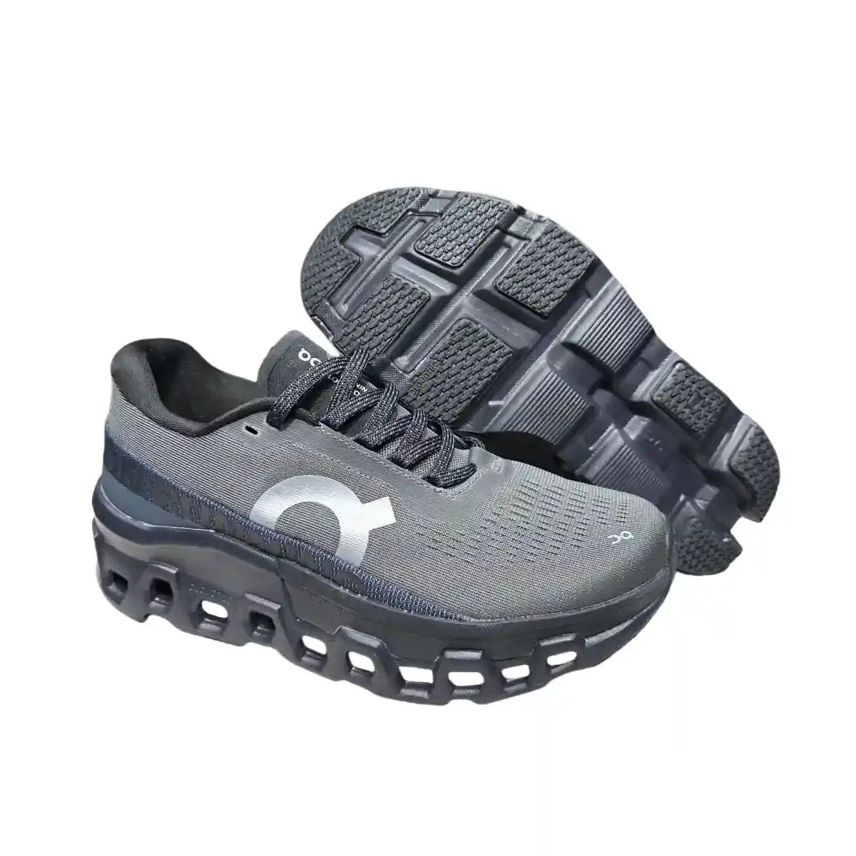 On Cloudmonster 2  Men's Almond/Iron Black