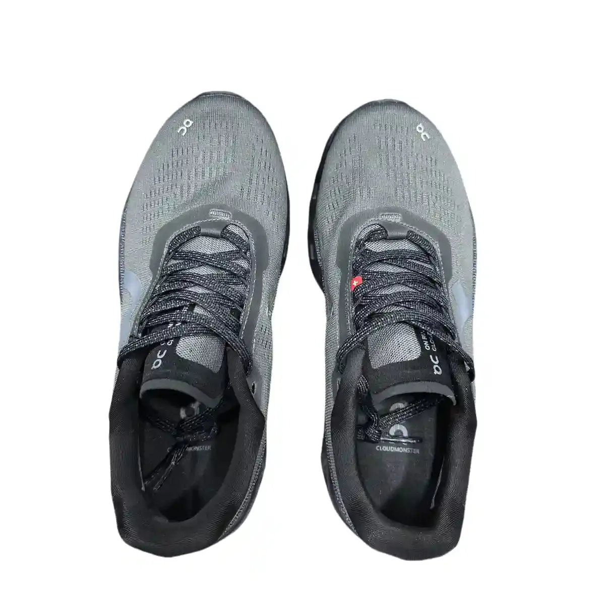On Cloudmonster 2  Men's Almond/Iron Black
