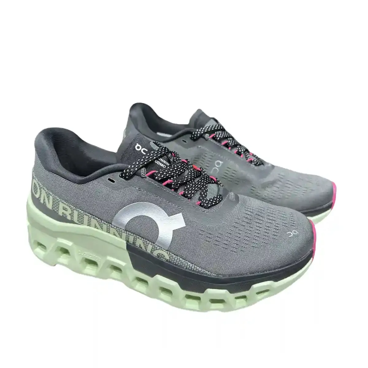 On Cloudmonster 2  Men's Almond/Lima Bean Green