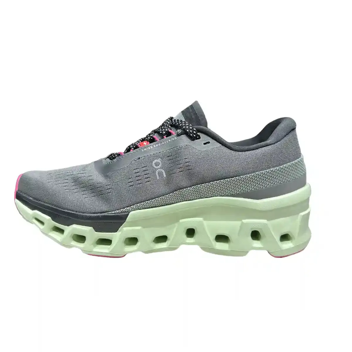 On Cloudmonster 2  Men's Almond/Lima Bean Green