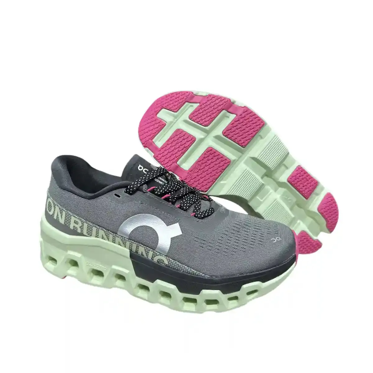 On Cloudmonster 2  Men's Almond/Lima Bean Green
