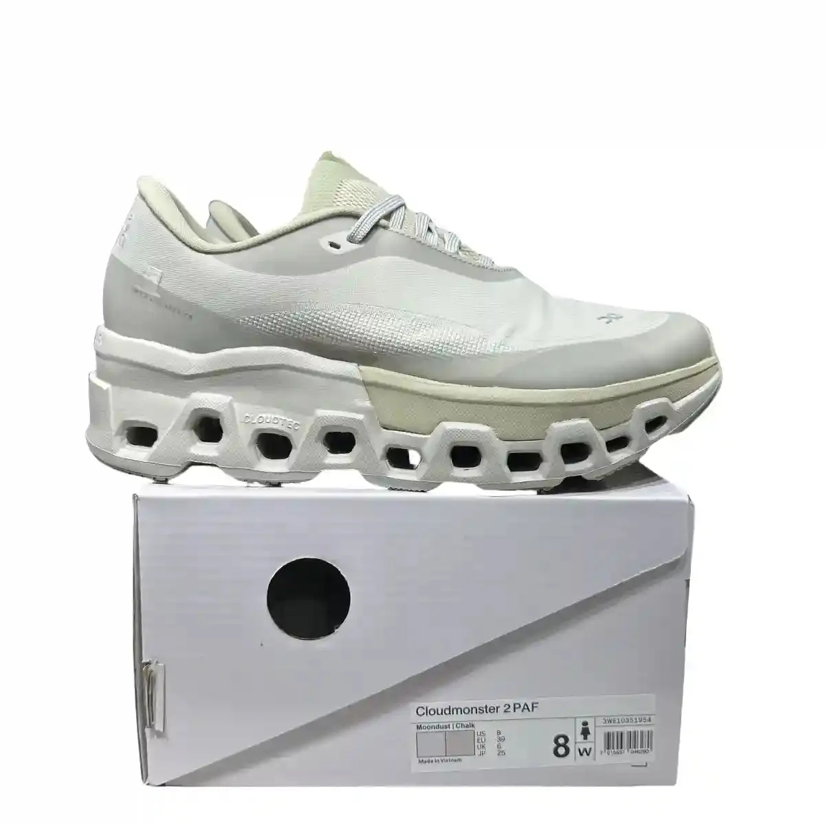 On Cloudmonster 2  Men's Beige x PAF Collaboration
