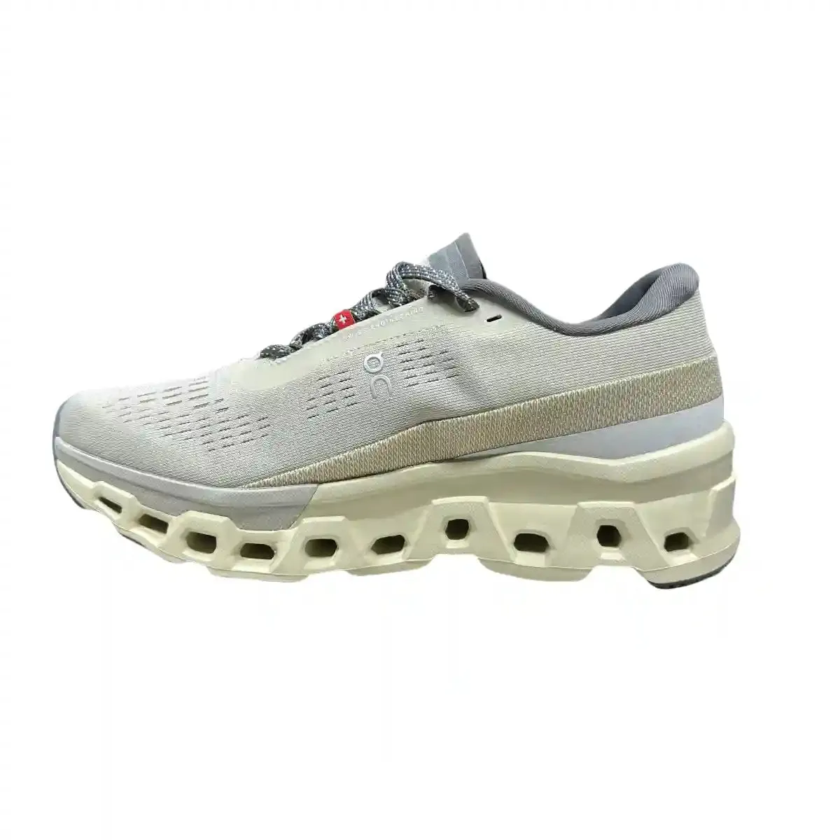 On Cloudmonster 2  Men's Cream/Ice White
