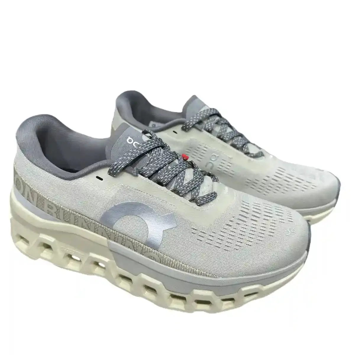 On Cloudmonster 2  Men's Cream/Ice White