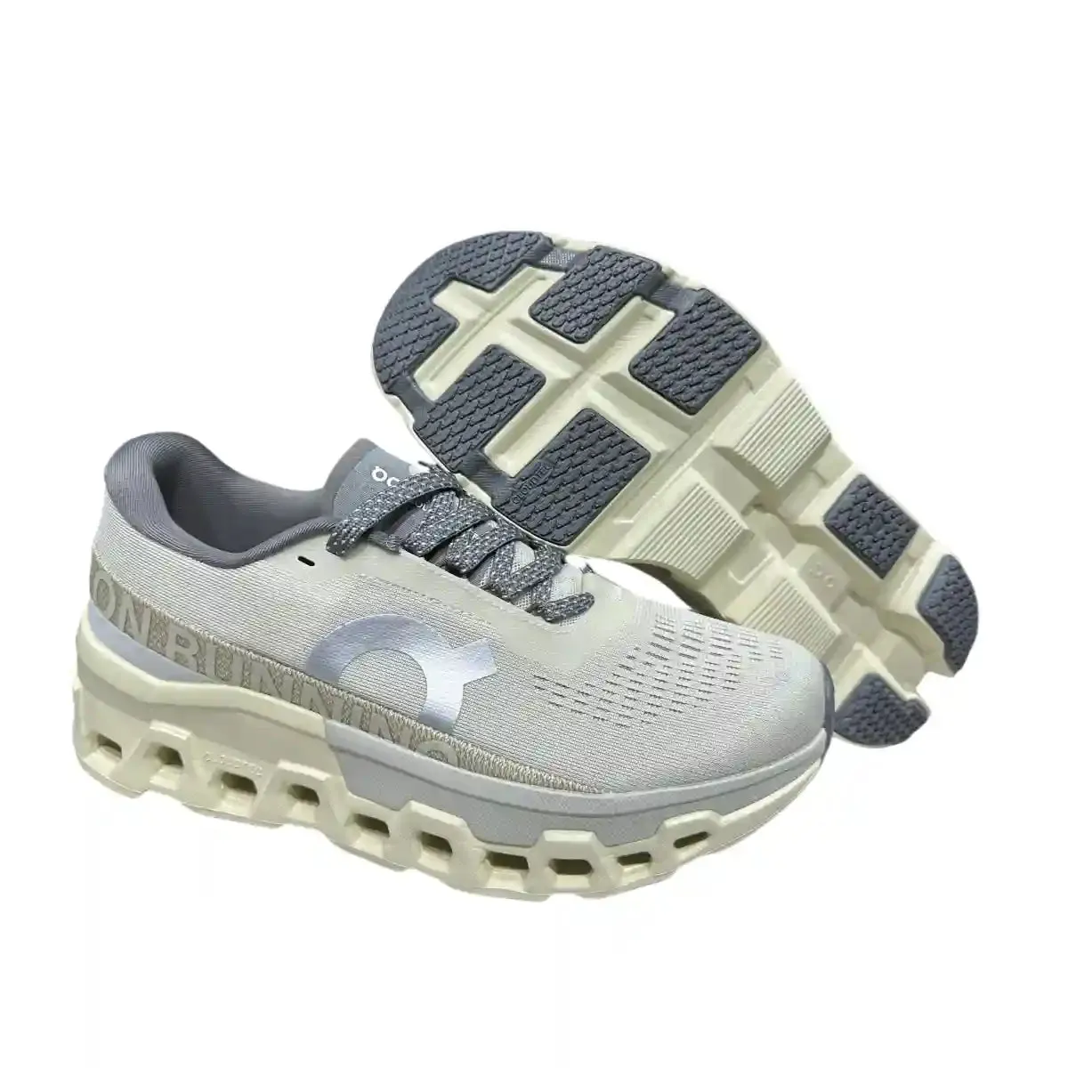 On Cloudmonster 2  Men's Cream/Ice White