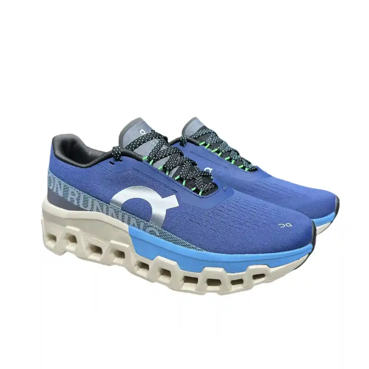 On Cloudmonster 2  Men's Storm Gray/Sky Blue