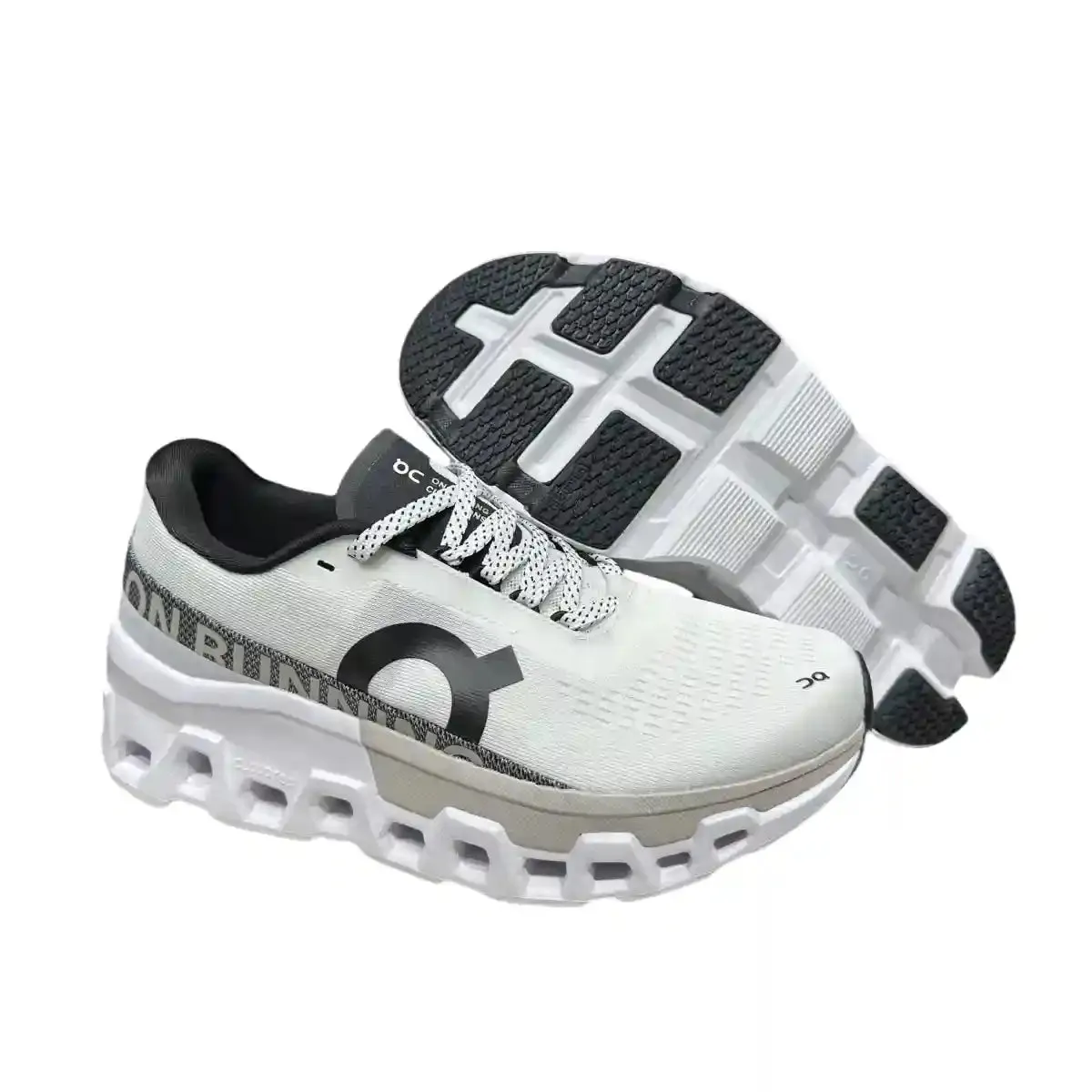 On Cloudmonster 2  Men's Undyed Natural Mist White