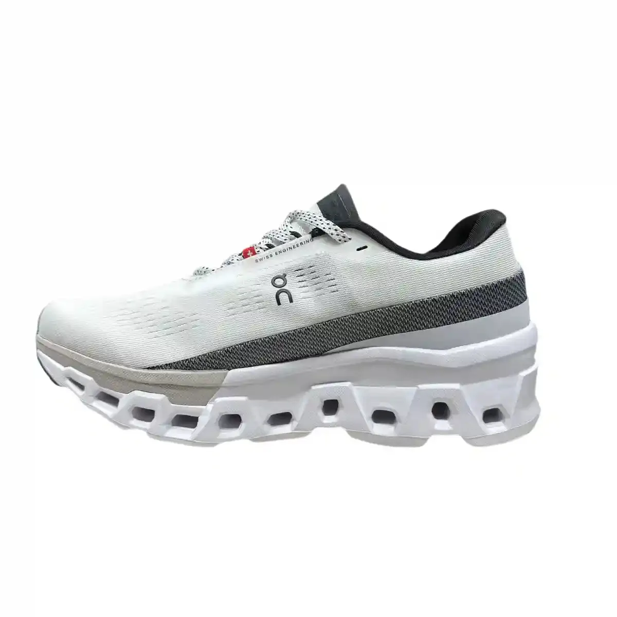 On Cloudmonster 2  Men's Undyed Natural Mist White