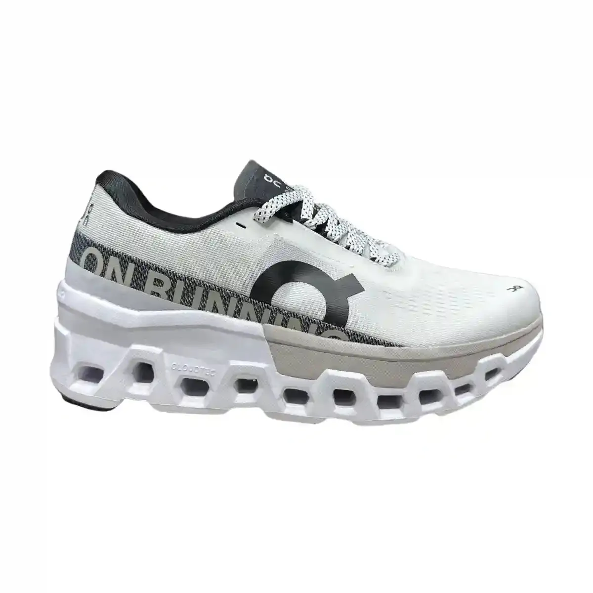 On Cloudmonster 2  Men's Undyed Natural Mist White