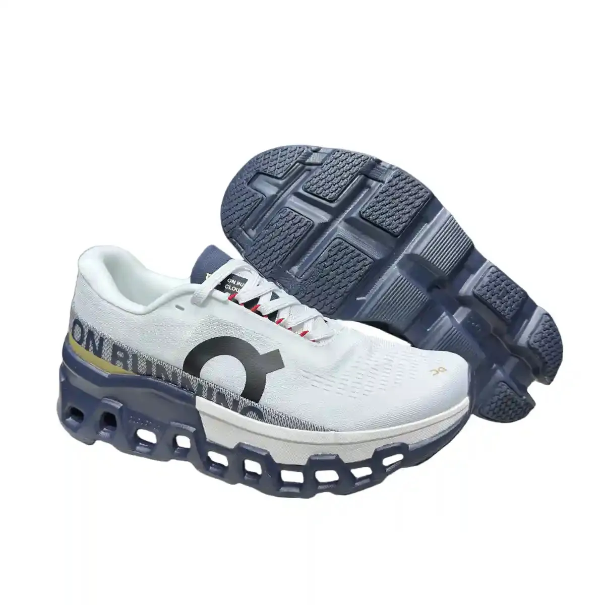 On Cloudmonster 2  Men's White/Blue
