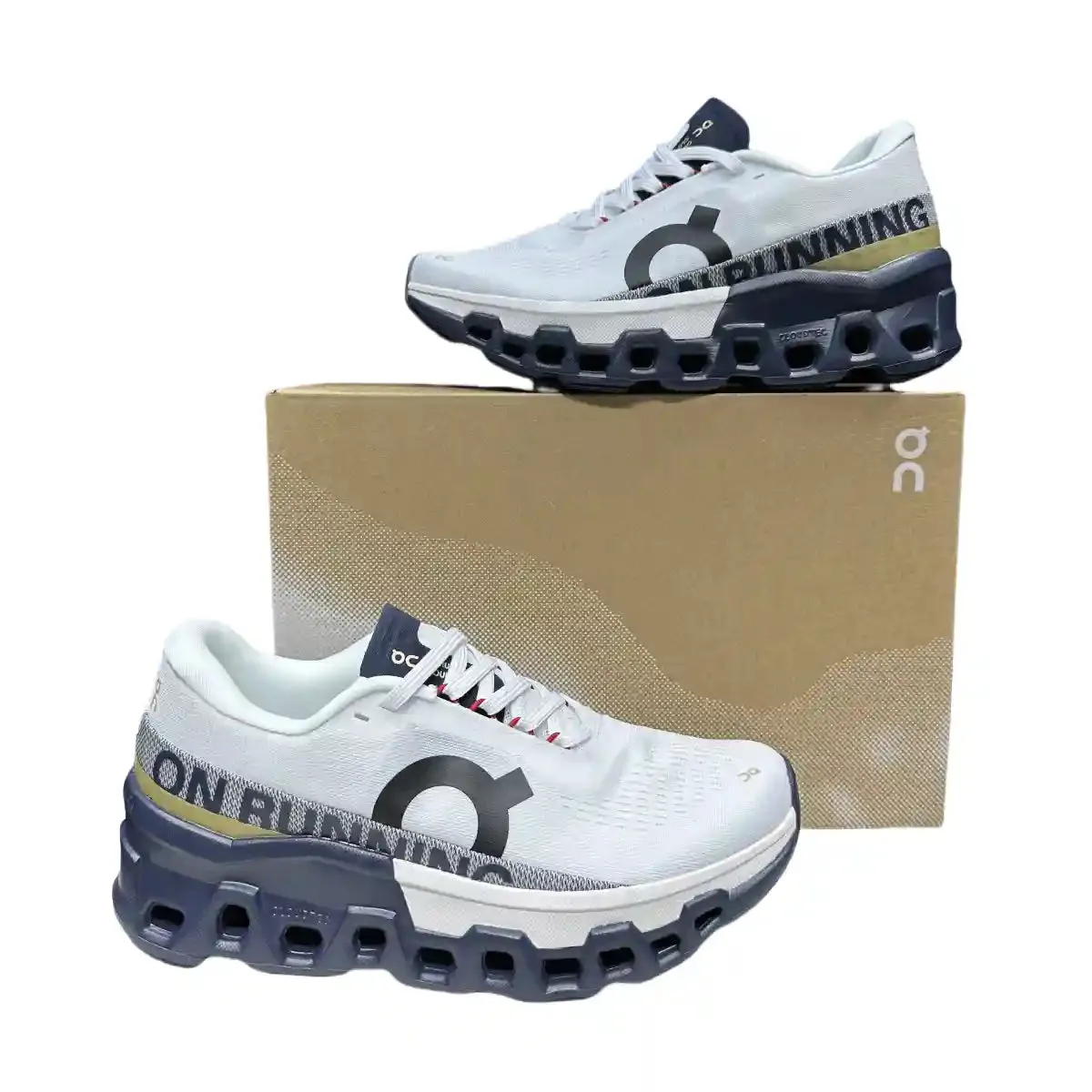 On Cloudmonster 2  Men's White/Blue