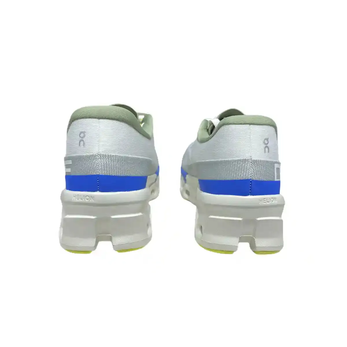 On Cloudmonster 2  Men's White/Cyan Blue