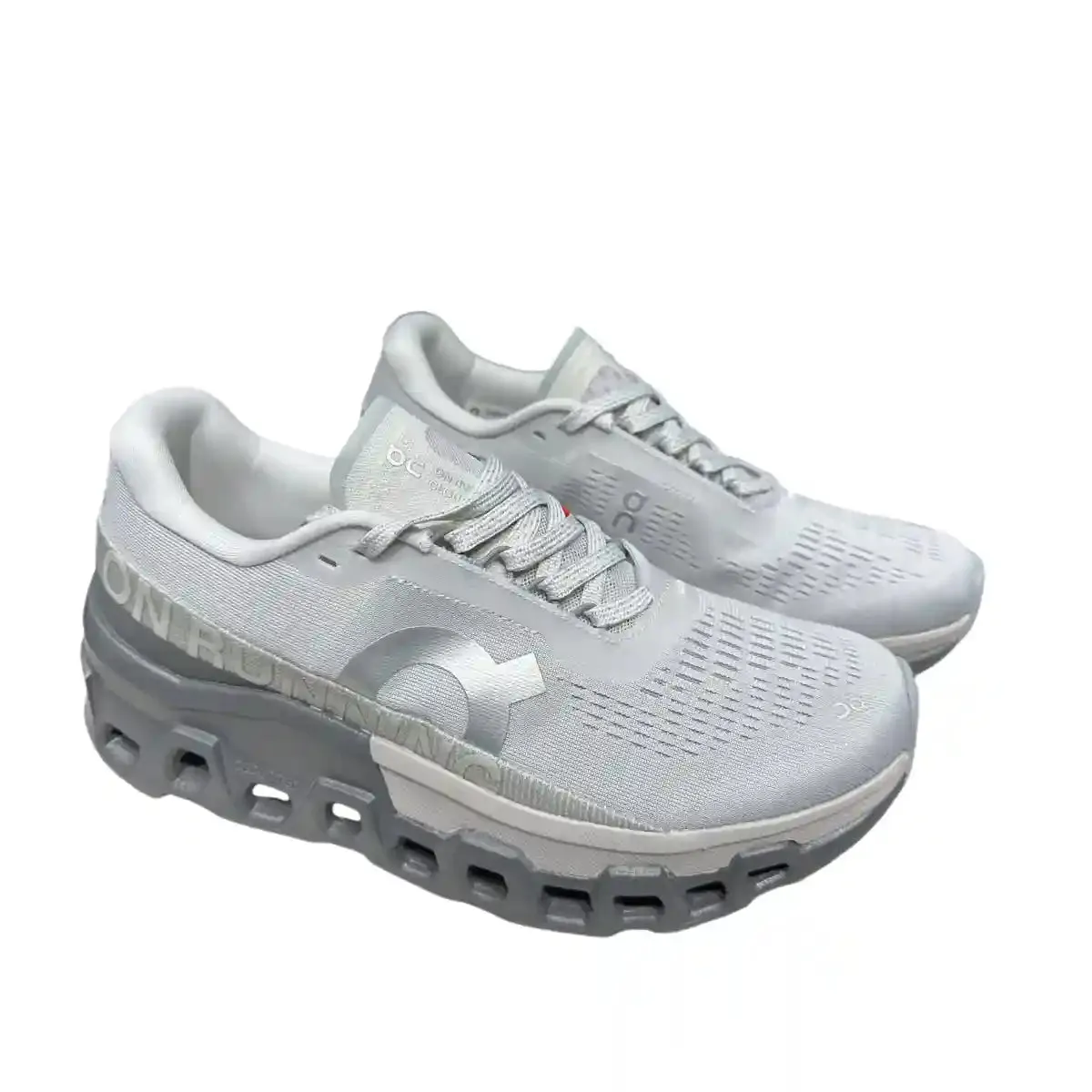 On Cloudmonster 2  Men's White/Gray