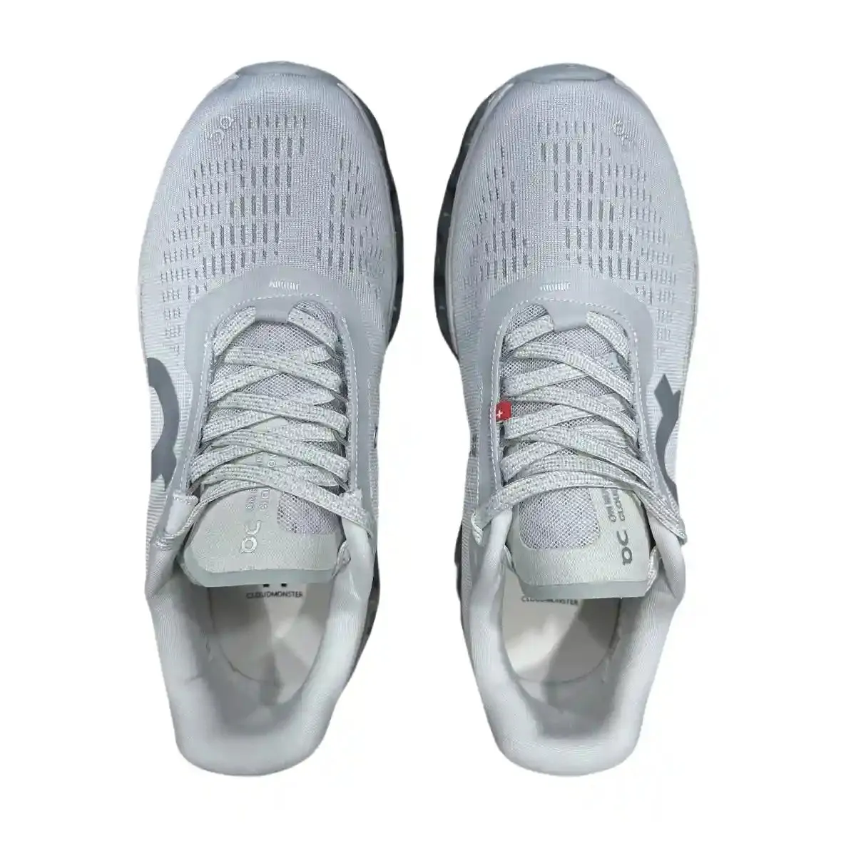 On Cloudmonster 2  Men's White/Gray