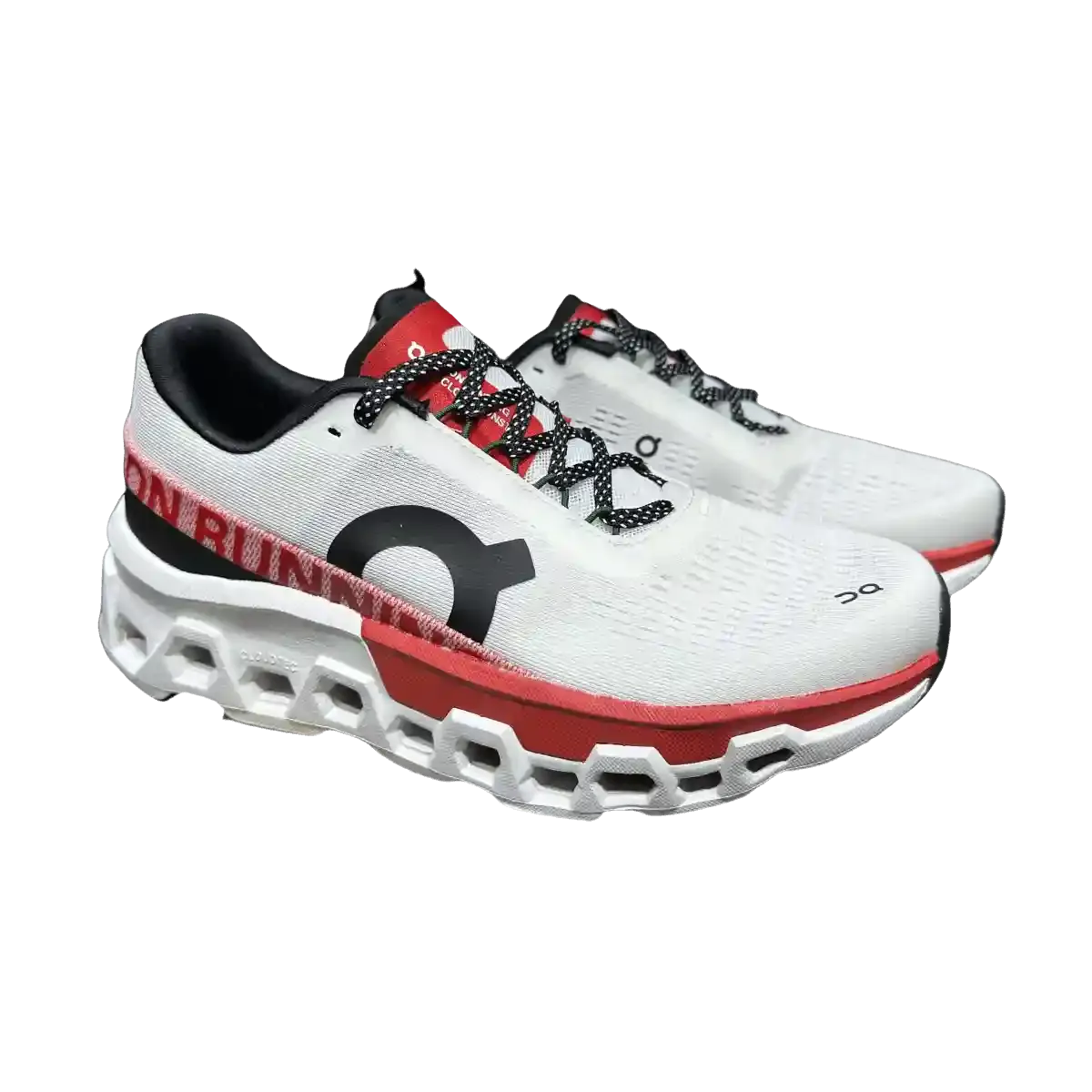On Cloudmonster 2  Men's White/Red