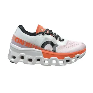 On Cloudmonster 2  Men's White/Tangerine Red