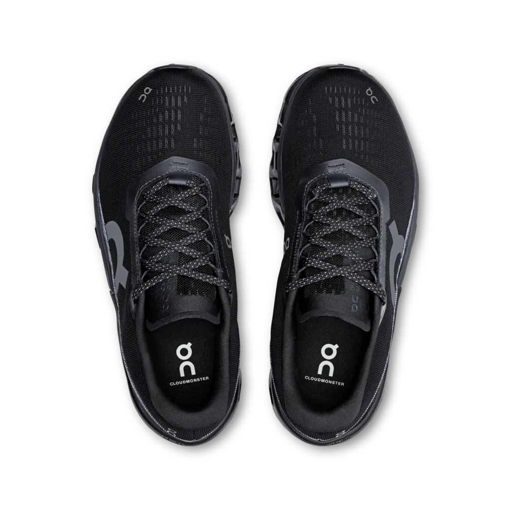 On Cloudmonster 2 (Womens) - Black/Eclipse
