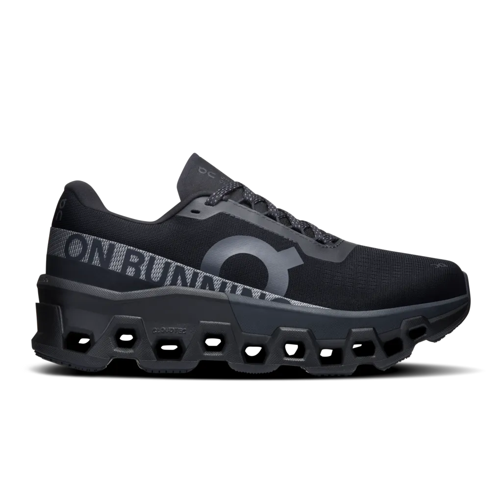 On Cloudmonster 2 (Womens) - Black/Eclipse