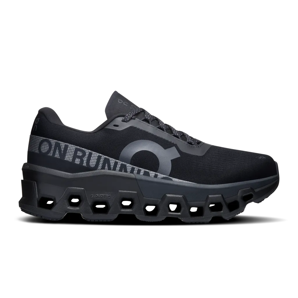 On Cloudmonster 2 (Womens) - Black/Eclipse