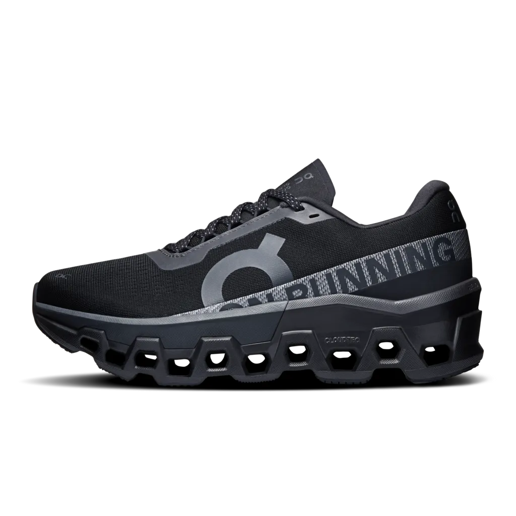 On Cloudmonster 2 (Womens) - Black/Eclipse
