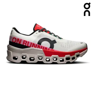 On Women Cloudmonster 2 - Ivory / Red