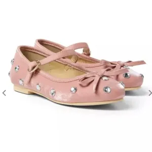 Peach Jewel Ballet Flat