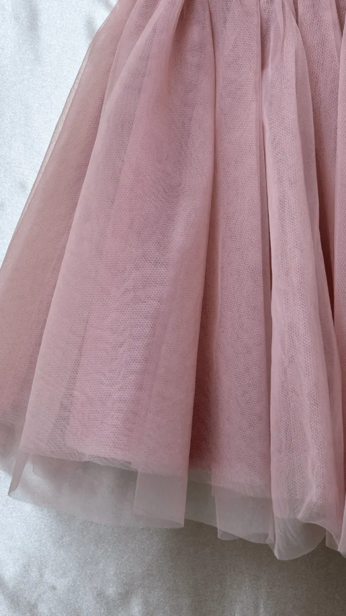 Pink Tulle n Bows Dress