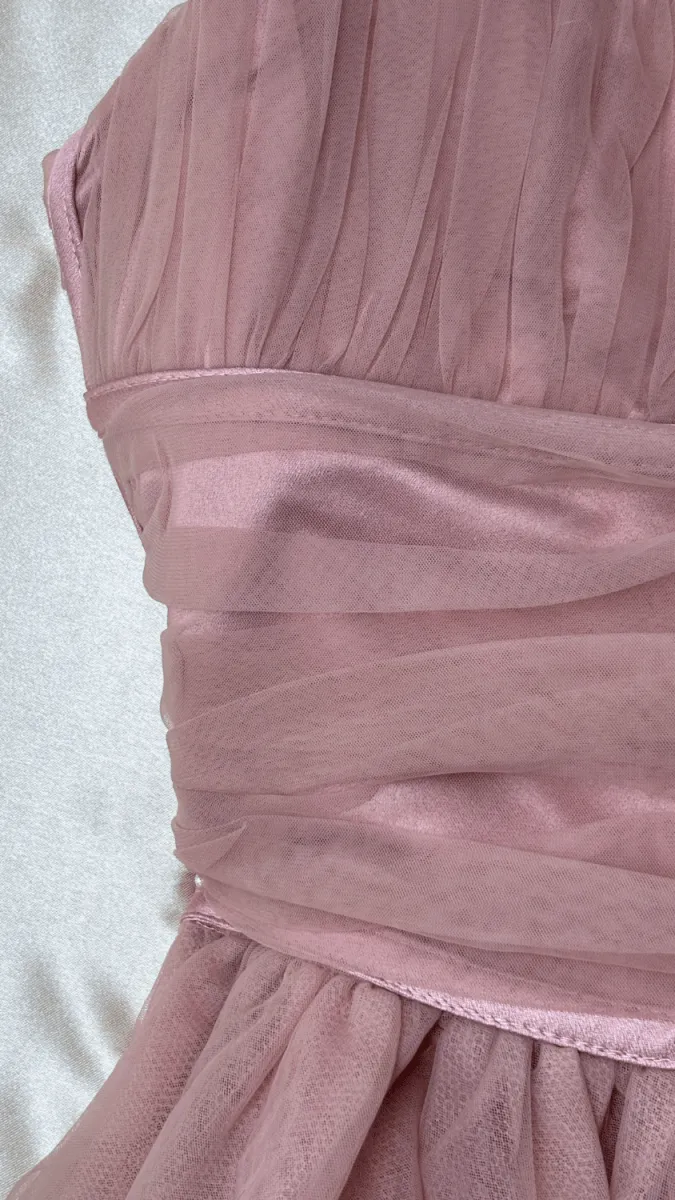 Pink Tulle n Bows Dress