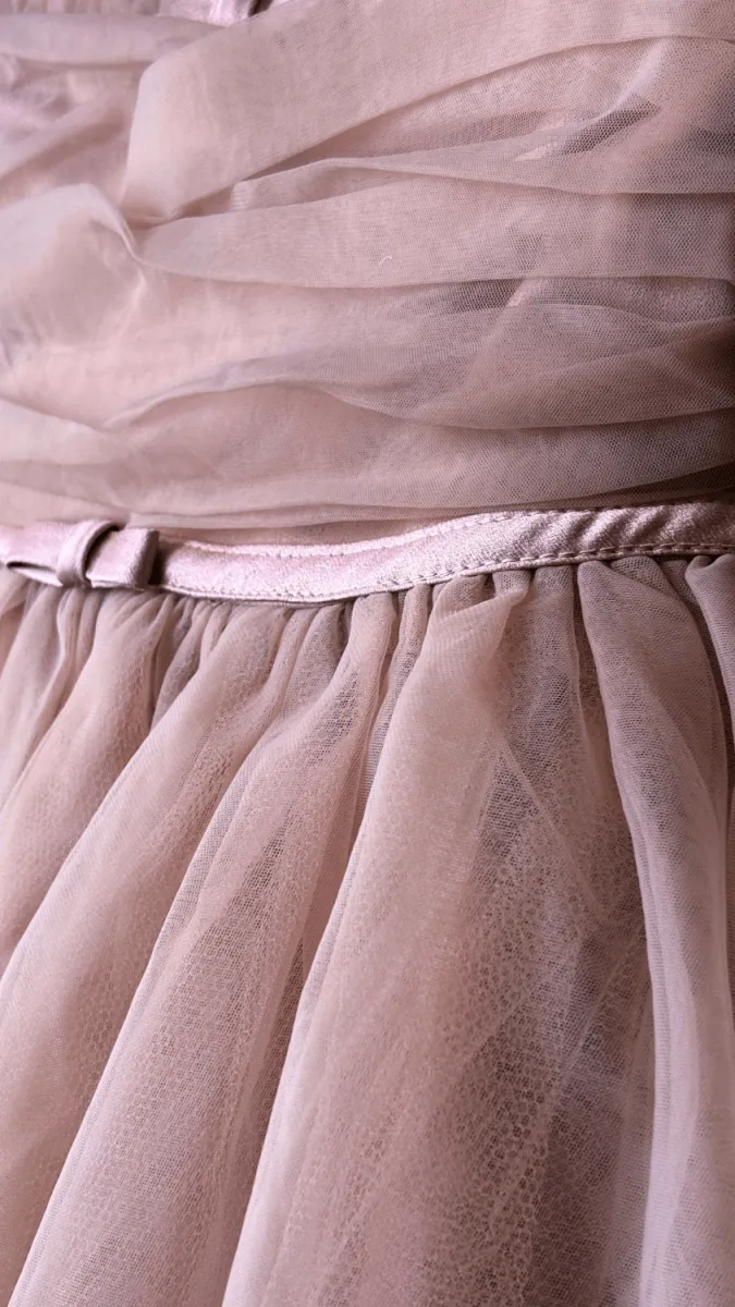 Pink Tulle n Bows Dress