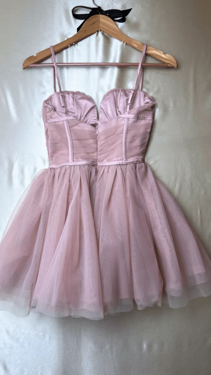 Pink Tulle n Bows Dress