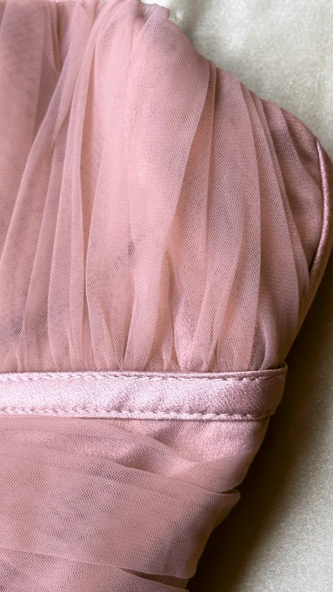 Pink Tulle n Bows Dress