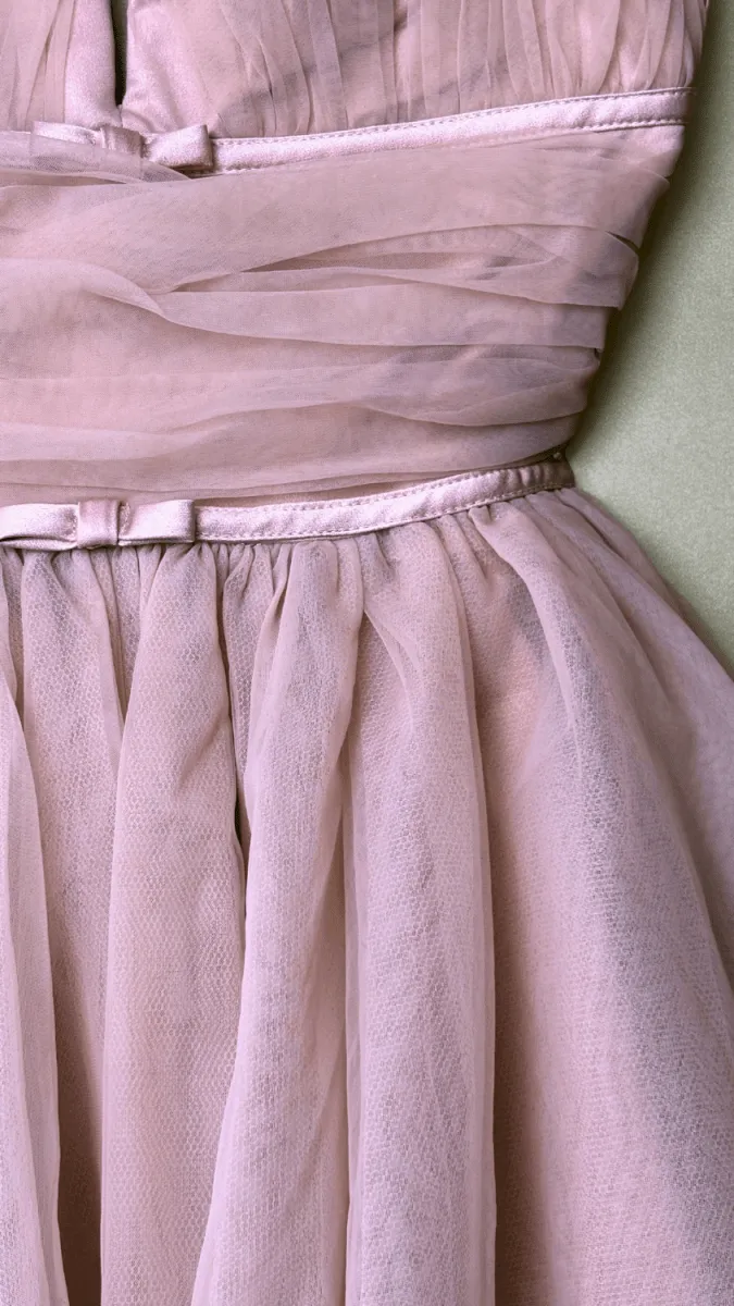 Pink Tulle n Bows Dress