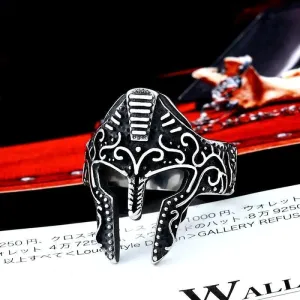 Roman Ancient Mask Ring
