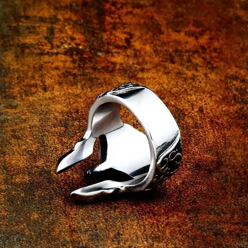 Roman Ancient Mask Ring
