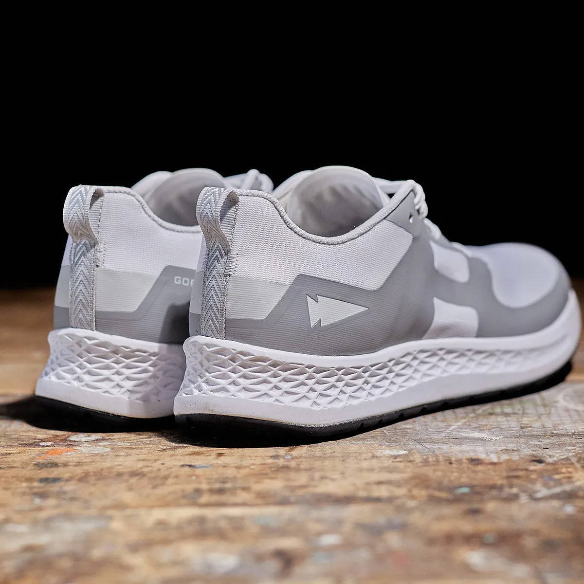 Rough Runners - White   Speed Grey   Raven