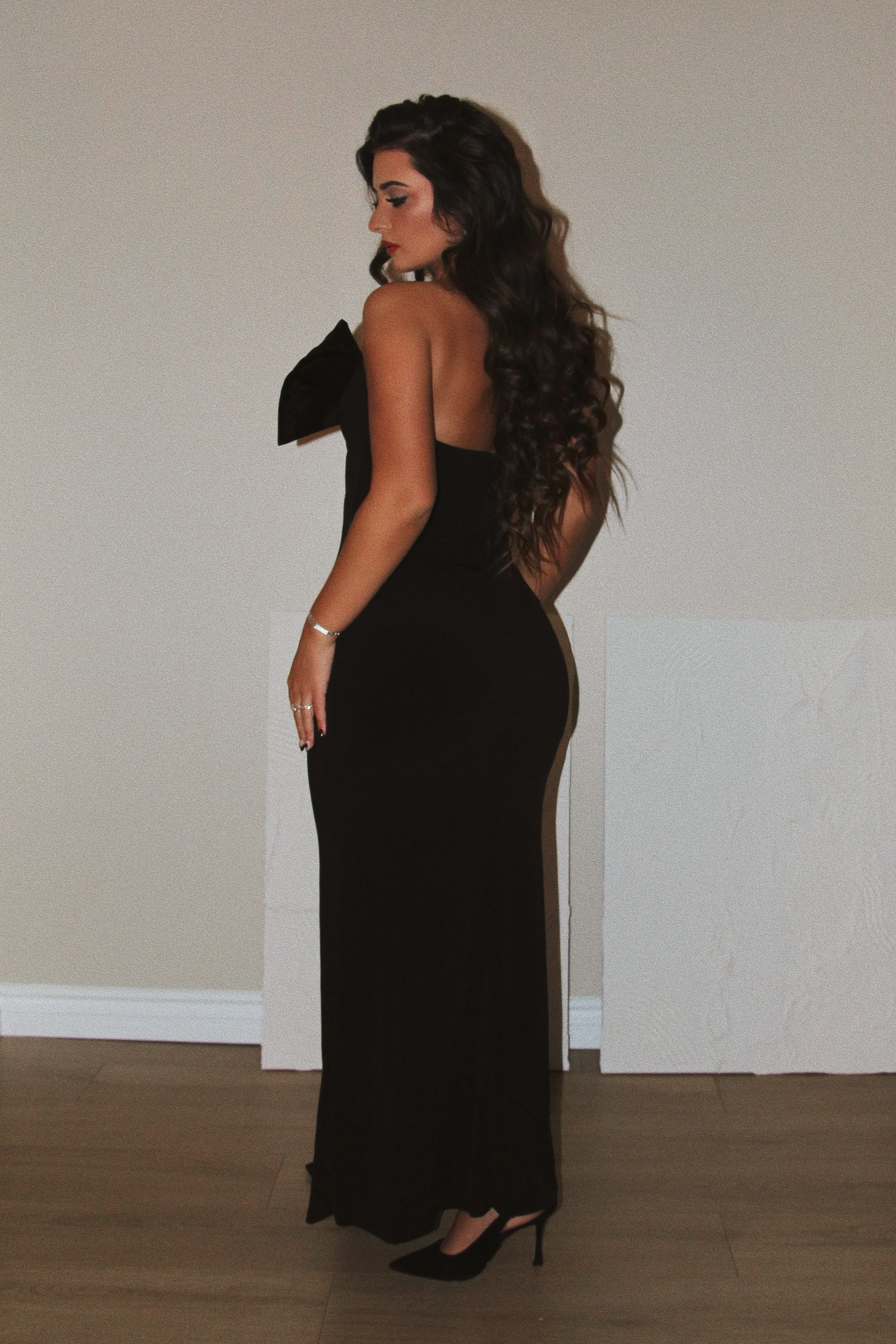 Secret Service Black Dress