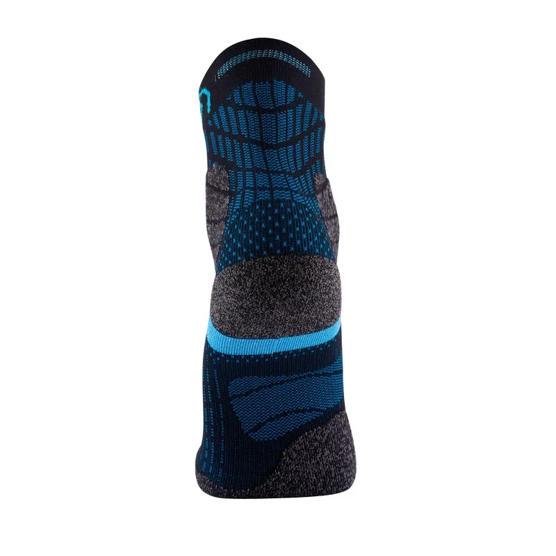 Sidas Trail Double Black & Turquoise Twin Skin Trail Running Socks