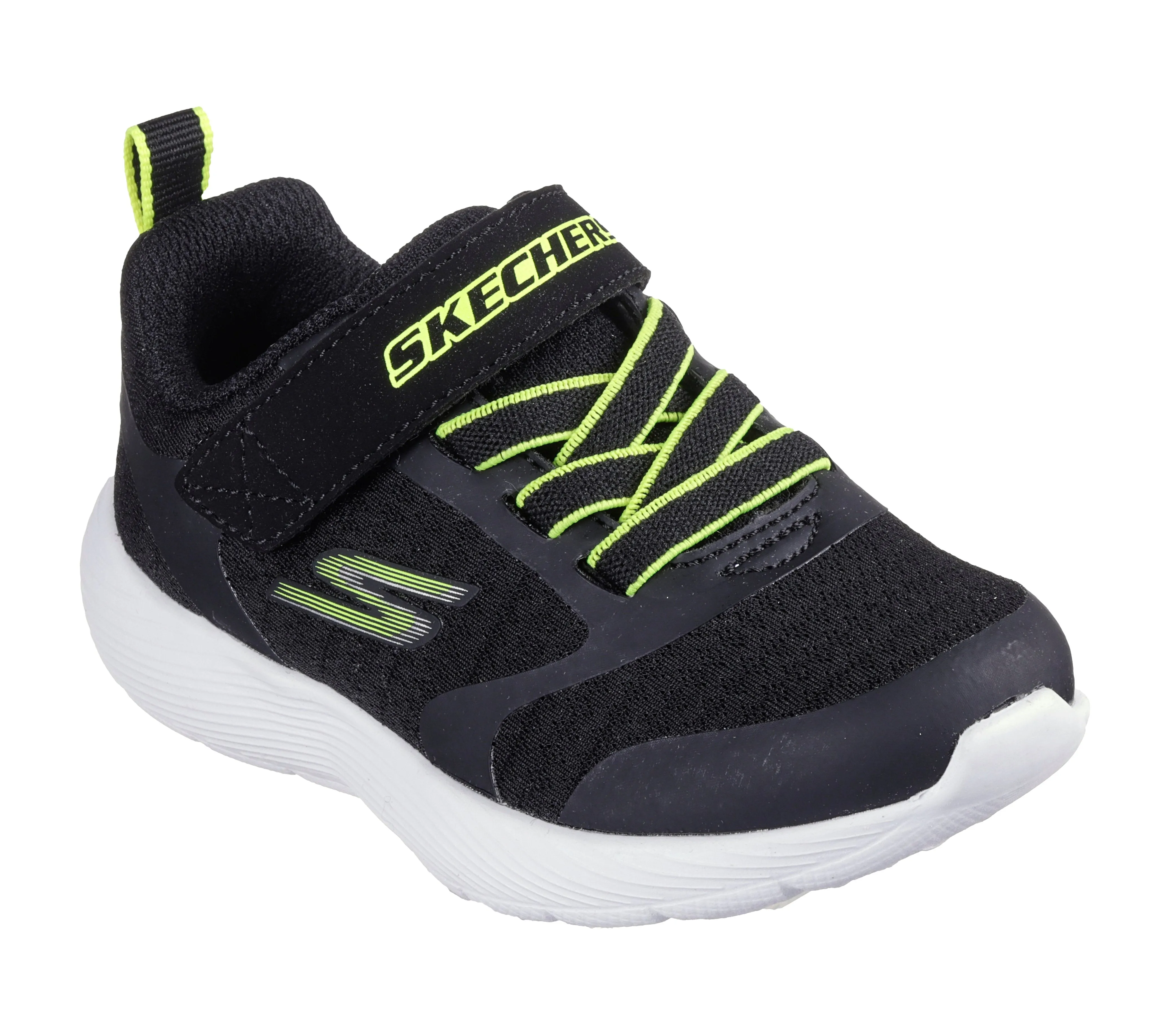 SKECHERS DYNA LITE GOLTRAN - BLACK LIME