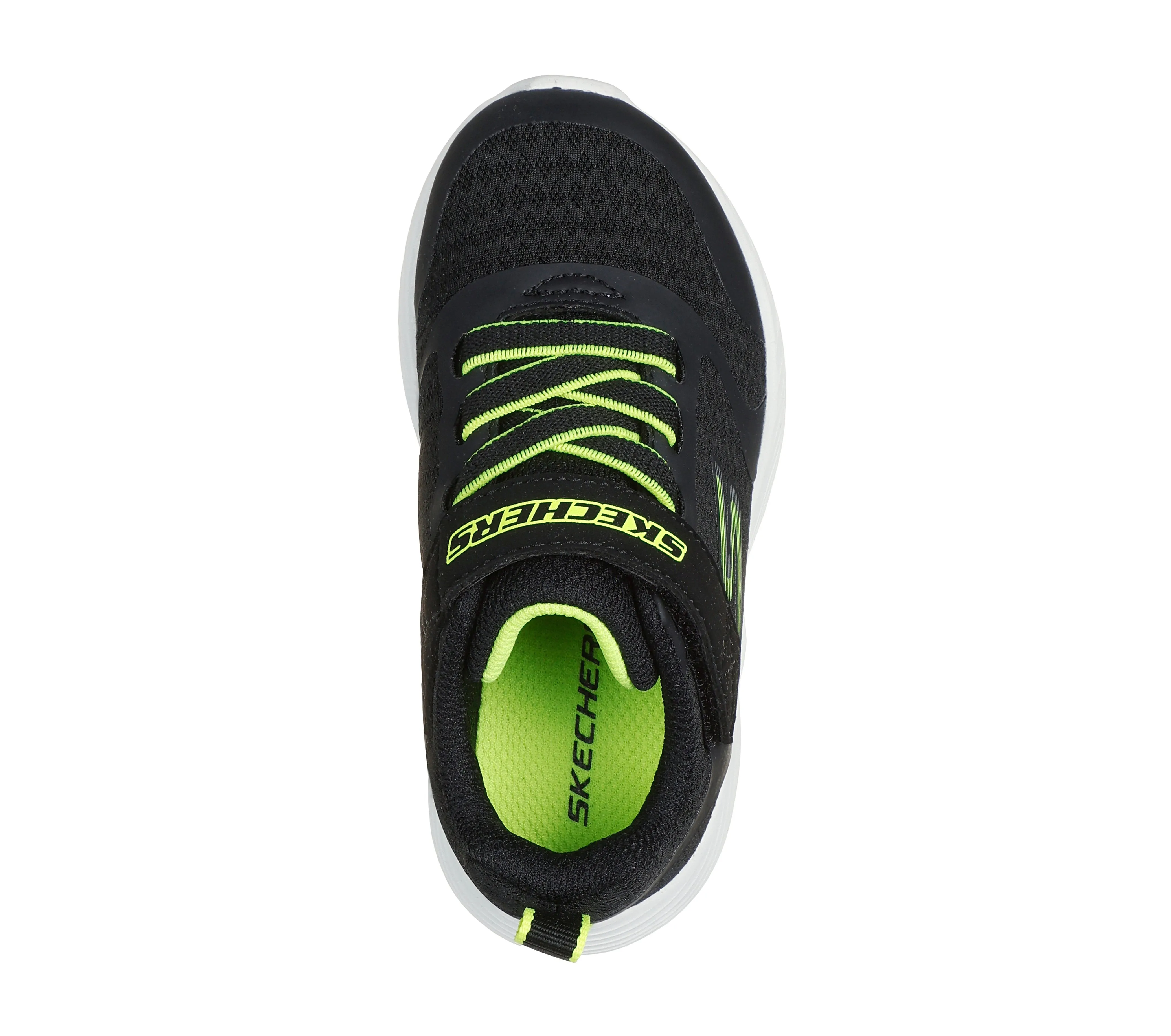 SKECHERS DYNA LITE GOLTRAN - BLACK LIME
