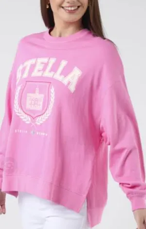 Stella and Gemma bright pink sweater