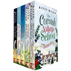 The Cornish Village School Series Collection 5 Books Set By Kitty Wilson