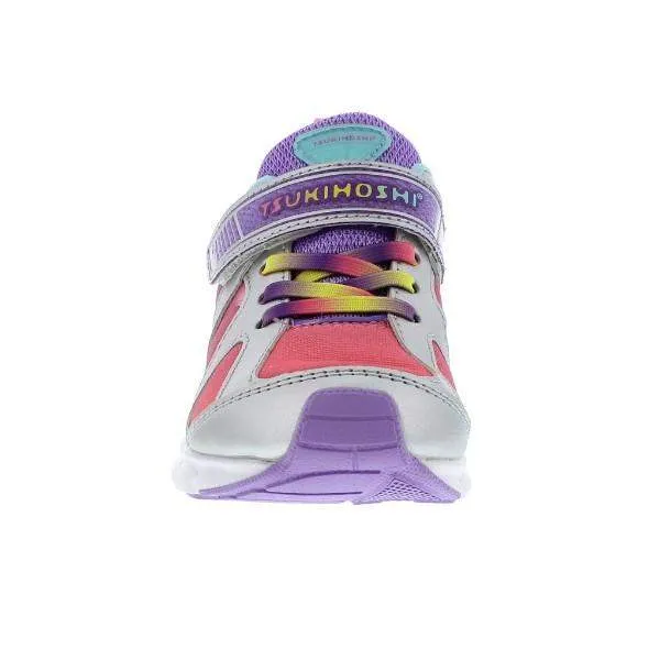Tsukihoshi Rainbow Silver Lavender Girls Runners (Machine Washable)