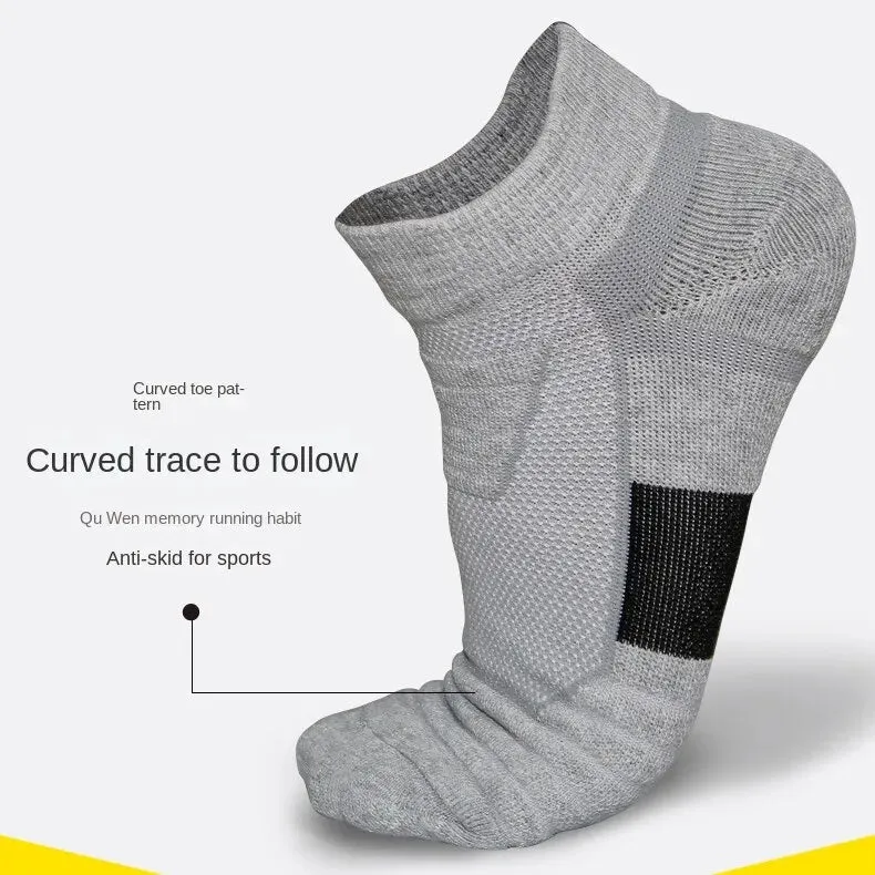 Ultimate Comfort: 3 Pairs of Breathable Mesh Athletic Terry Socks for Running, Hiking & Sports
