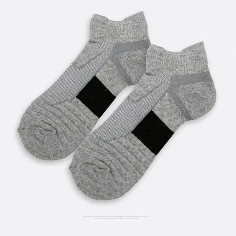Ultimate Comfort: 3 Pairs of Breathable Mesh Athletic Terry Socks for Running, Hiking & Sports