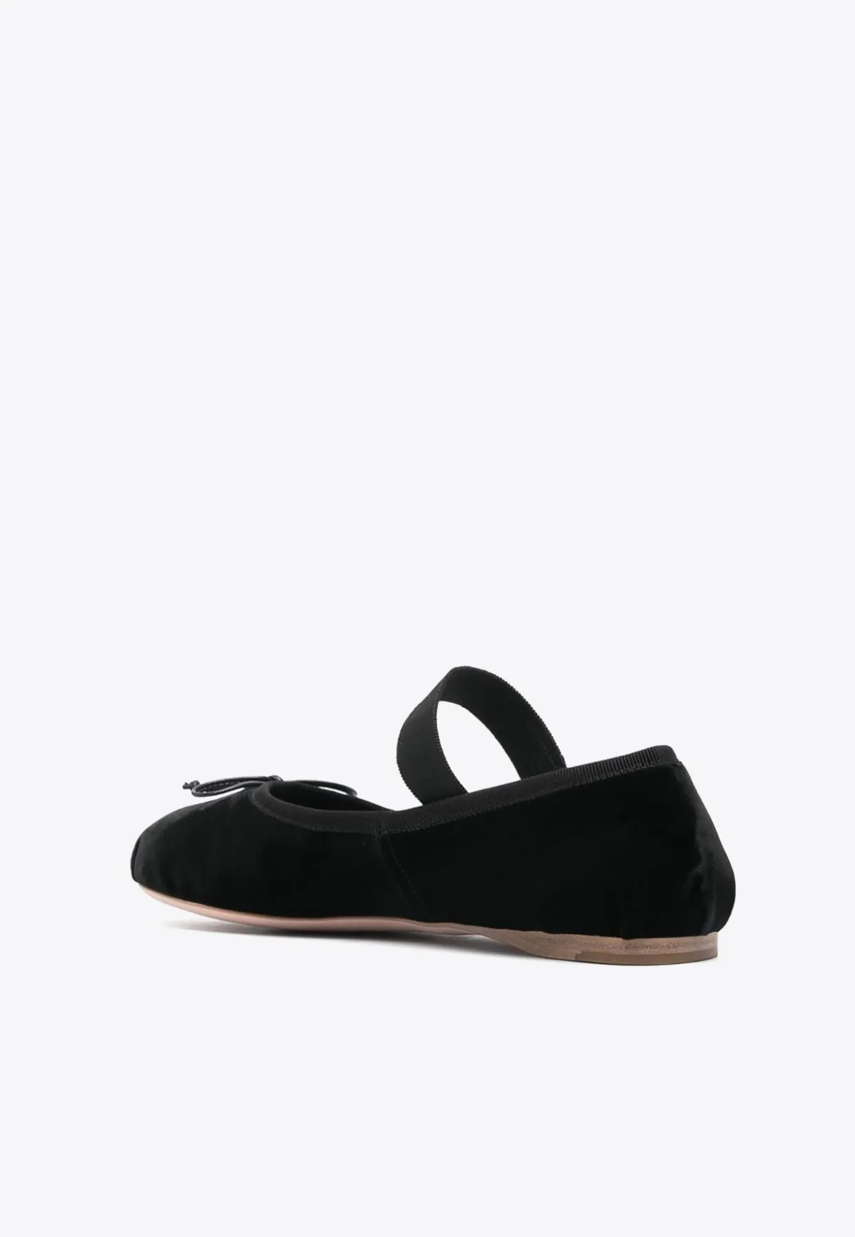 Velvet Ballet Flats