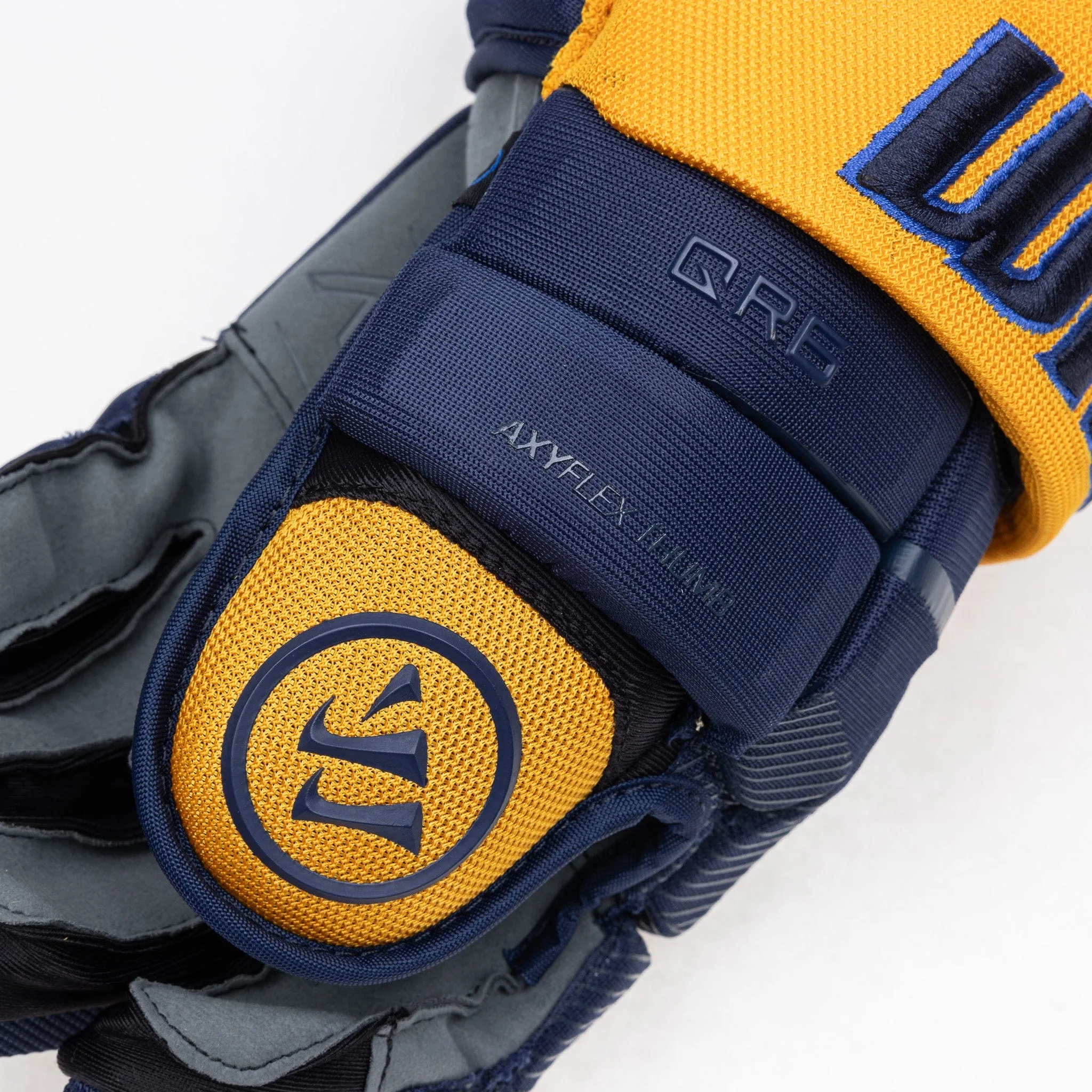 Warrior QR6 Pro Stock Senior Hockey Glove - Atlanta Gladiators