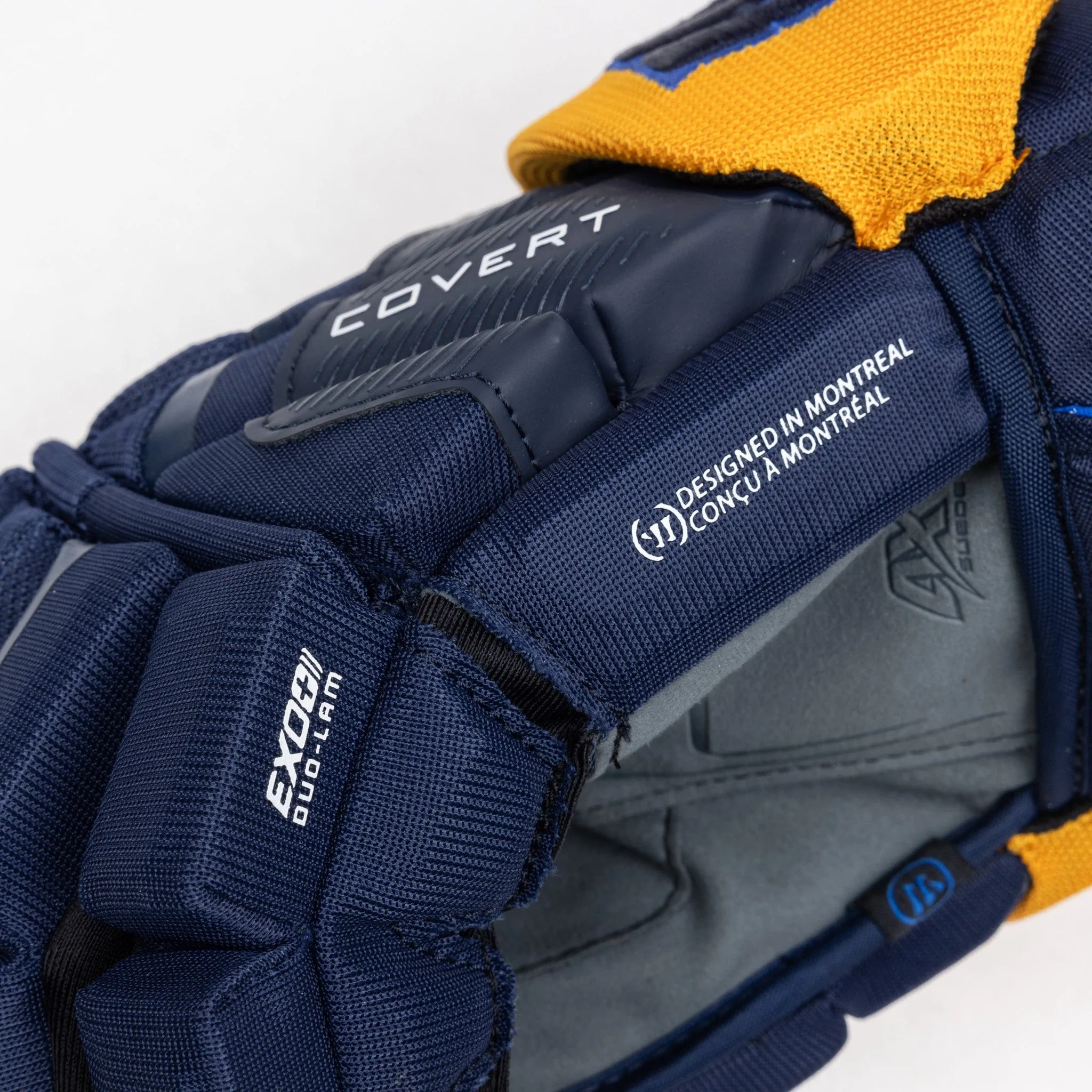 Warrior QR6 Pro Stock Senior Hockey Glove - Atlanta Gladiators