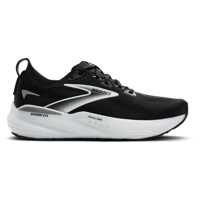 WOMEN'S BROOKS GLYCERIN GTS 22 | BLACK / GREY / WHITE