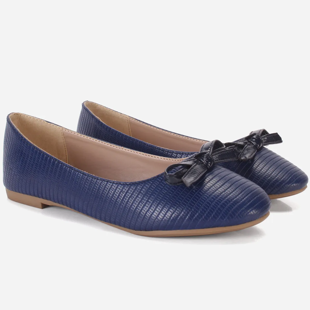 Womens "ANNA" Flat Slip On Ballet Pumps